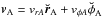 Mathematical equation: \hbox{$\vec{v}_{\rm A}=v_{rA}\vec{\breve{r}}_{\rm A}+v_{\phi A}{\bf\breve{\phi}}_{\rm A}$}