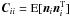 Mathematical equation: \appendix \setcounter{section}{1} \hbox{$\Cb_{ii} = {\rm E}[\nb_i \nb_i^{\rm T}]$}