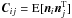 Mathematical equation: \appendix \setcounter{section}{1} \hbox{$\Cb_{ij} = {\rm E}[\nb_i \nb_j^{\rm T}]$}