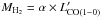 Mathematical equation: \hbox{$M_{\mathrm{H_{\mathrm{2}}}} = \alpha \times L'_{\mathrm{CO(1- 0)}}$}