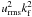 Mathematical equation: \hbox{$\urms^2\kf^2$}