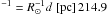 Mathematical equation: \hbox{$^{-1}={R}_\odot^{-1} d~[{\rm pc}]\, 214.9$}