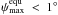 Mathematical equation: \hbox{$\psi_\mathrm{max}^\mathrm{equ}~<~1^\circ$}