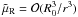 Mathematical equation: \hbox{$\murt=\Order(R_0^3/r^3)$}