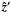 Mathematical equation: \appendix \setcounter{section}{2} \hbox{$\vec{\hat{z}'}$}