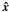 Mathematical equation: \appendix \setcounter{section}{2} \hbox{$\vec{\hat{x}}$}