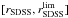 Mathematical equation: \hbox{$[r_{\rm SDSS},r_{{\rm SDSS}}^{\rm lim}]$}