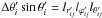 Mathematical equation: \hbox{${\Delta}{\theta}'_i\sin{\theta}'_i = l_{r'_{ij}}l_{{\varphi}'_{ij}} l_{{\theta}'_{ij}}$}