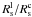 Mathematical equation: \hbox{$R^{\rm l}_{\rm s}/R^{\rm c}_{\rm s}$}