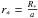 Mathematical equation: \hbox{$r_{*}=\frac{R_{*}}{a}$}