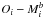 \appendix \setcounter{section}{2} \hbox{$O_i-M^b_i$}