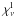 \hbox{$\chi^{\mathrm{l}}_{\nu}$}