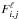 \hbox{$F^\ell_{i,j}$}
