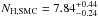 \hbox{$N_{\rm H, SMC} = 7.84^{+0.44}_{-0.24}$}