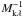 \hbox{$M^{-1}_{\mathrm{k \lambda}}$}