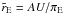 Mathematical equation: \hbox{$\tilde{r}_{\rm E}=AU/\pi_{\rm E}$}