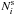 \hbox{$N^{\rm s}_i$}