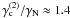 \hbox{$\gamma^{(2)}_{\rm c}/\gamma_{\rm N}\approx 1.4$}