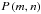 \hbox{$P\left( {m,n} \right)$}