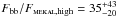 \hbox{$F_{\rm bb}/F_{\textsc{mekal},{\rm high}} = 35^{+43}_{-20}$}