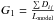 \hbox{$G_1=\frac{\sum D_{ij}}{L_{\rm model}}$}