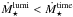 \hbox{$\dot{M}_{\star}^{\rm lumi} < \dot{M}_{\star}^{\rm time}$}