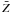 \hbox{$\bar{Z}$}