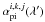 \hbox{$\alpha_{\rm pi}^{i,k,j}(\lambda')$}
