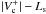 \hbox{$|V_{\rm c}^+|-L_{\rm s}$}