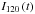 \hbox{$I_{120}\left(t\right)$}