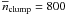 \hbox{$\overline{n}_\mathrm{clump} = 800$}