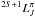 Mathematical equation: \hbox{$^{2S+1}L^{\pi}_{J}$}