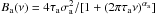 \hbox{$B_\mathrm{a}(\nu)=4\tau_\mathrm{a}\sigma_\mathrm{a}^2/[1+(2\pi\tau_\mathrm{a}\nu)^{\alpha_\mathrm{a}}]$}