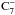 \hbox{${\rm C}_7^-$}