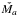 \hbox{$\check{M_{a}}$}