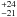 \hbox{$^{+24}_{-21}$}