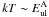 \hbox{$kT \sim E^\mathrm{A}_{\rm ul}$}