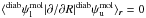 \hbox{$\langle ^\mathrm{diab}\psi^\mathrm{mol}_{\rm l} | {\partial}/{\partial R} | ^\mathrm{diab}\psi^\mathrm{mol}_{\rm u} \rangle_{\vec r} = 0$}