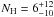 \appendix \setcounter{section}{2} \hbox{$N_{\rm H}=6^{+12}_{-10}$}