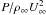 Mathematical equation: \appendix \setcounter{section}{1} \hbox{$P/\rho_\infty U_\infty^2$}