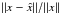 Mathematical equation: \hbox{$\norm{x-\hat{x}}/\norm{x}$}