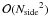 Mathematical equation: \hbox{$\order(\nside^2)$}