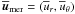 Mathematical equation: \hbox{$\meanv{u}_{\rm mer}=(\mean{u}_r,\mean{u}_\theta)$}