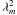 Mathematical equation: \hbox{$\lambda^2_m$}