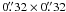 Mathematical equation: \hbox{$0\farcs32 \times 0\farcs32$}