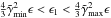 Mathematical equation: \appendix \setcounter{section}{1} \hbox{$\frac{4}{3}\tgammamin^2 \epsilon < \epsilon_1 < \frac{4}{3}\tgammamax^2\epsilon$}