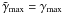 Mathematical equation: \appendix \setcounter{section}{1} \hbox{$\tgammamax=\gammamax$}