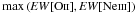 Mathematical equation: \hbox{$\mathrm{max\left({\it EW}[O\textsc{ii}],{\it EW}[Ne\textsc{iii}]\right)}$}