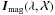 Mathematical equation: \hbox{${\vec I}_{\rm mag}(\lambda,\mathcal{X})$}