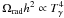 Mathematical equation: \hbox{$\Omega_{{\rm rad}}h^2\propto T_{\gamma}^4$}